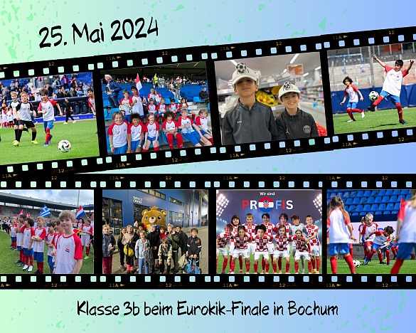 Collage von Fotos beim Eurokik Finale